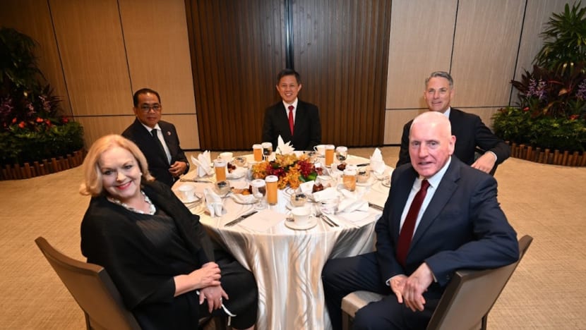 Ministers reaffirm commitment to five-country defence pact Ministers reaffirm commitment to five-country defence pact