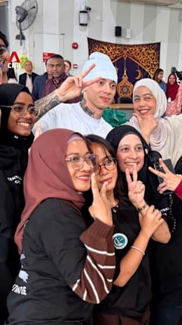 Rapper Central Cee makes surprise visit to Jamiyah Home for the Aged