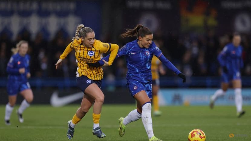 Chelsea stay perfect in WSL after 4-2 win over battling Brighton