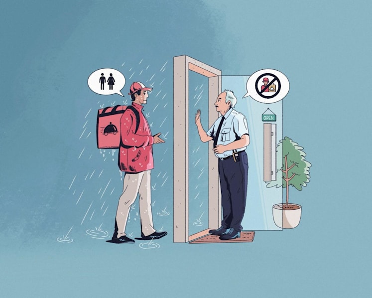The Big Read in short: Respect, kindness in short supply for food delivery riders