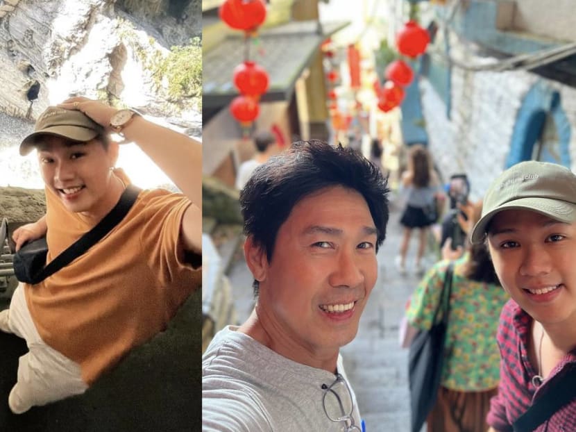 Chen Xi worried that dad Edmund Chen will have no one to 'la kopi' with in Singapore after he leaves for the UK