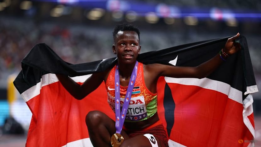 Cherotich overhauls Yavi to take women's 3,000m steeplechase gold