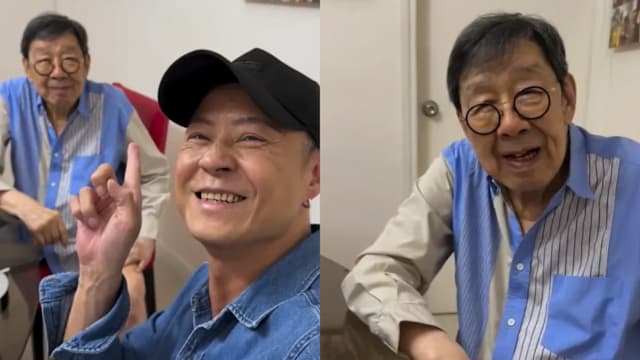 94岁胡枫大病初愈露面了！蔡一杰登门探望亲下厨