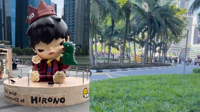 "No Need To Work Ah?": Super Long Queue At MBS On First Day Of Pop Toy Show