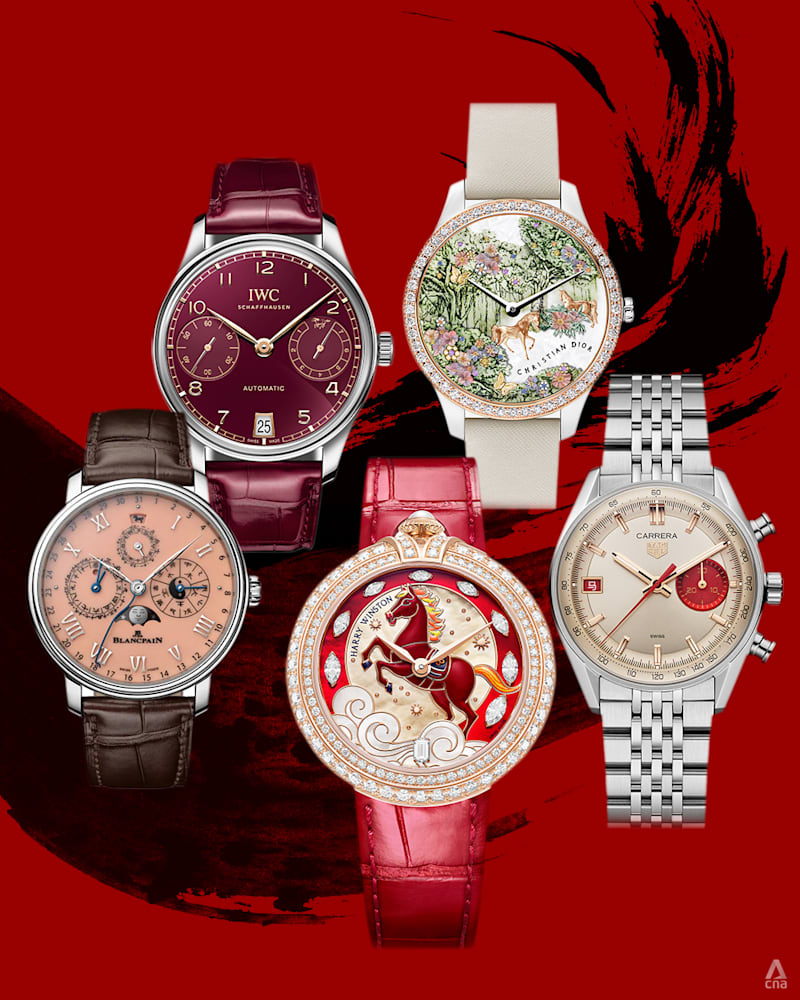 Gallop into the Year of the Horse with these artistic zodiac-themed watches