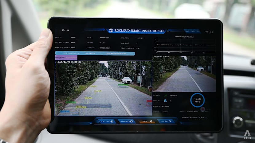 How does Singapore detect potholes on roads? With AI