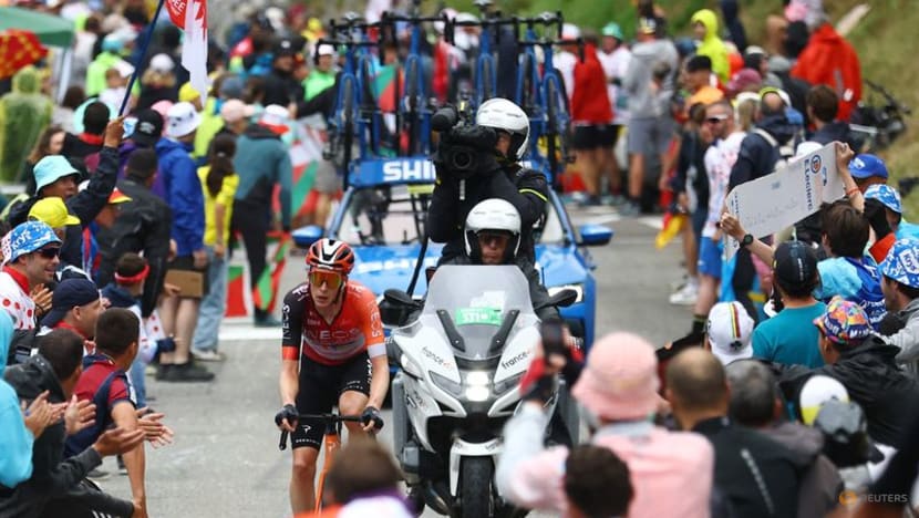 Arensman gives Ineos something to cheer about as doping cloud hangs