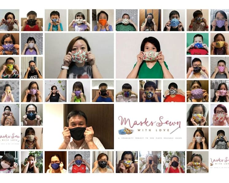 Volunteers to sew 50,000 cloth masks at home amid Covid-19 'circuit breaker'