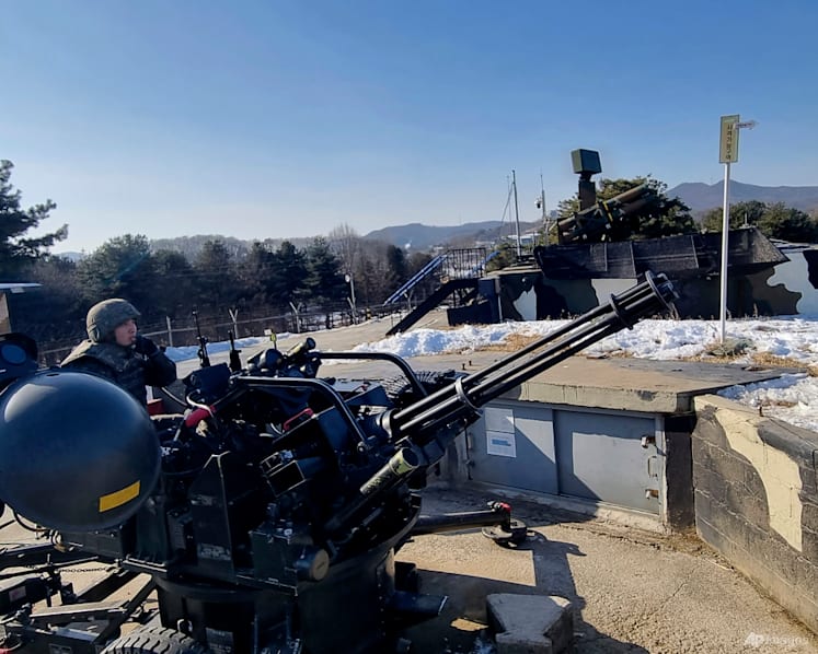 South Korea stages drills simulating downing of North drones