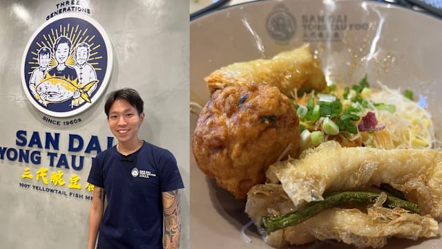 为守护父亲的心血，27岁年轻人接手巴刹生意、开店卖超大手工鱼圆和酿豆腐！