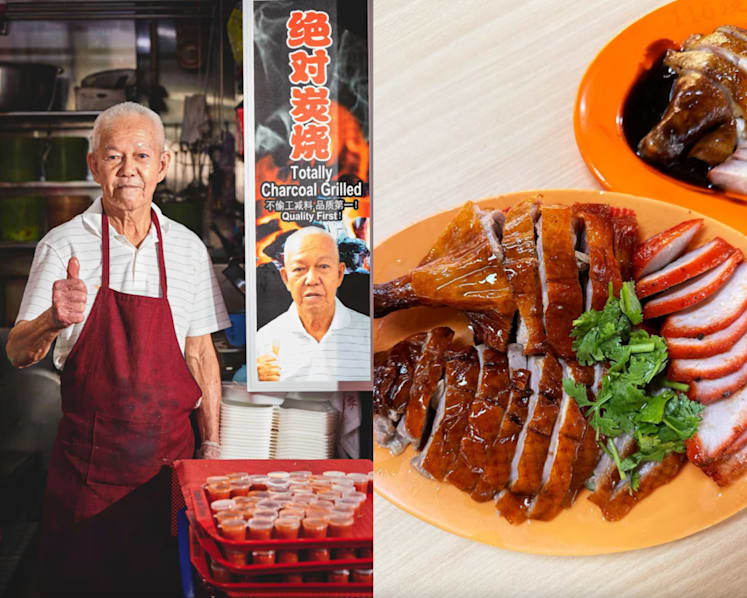 The 86-year-old roast meat master behind shuttered Chinatown stall now working at People’s Park Food Centre