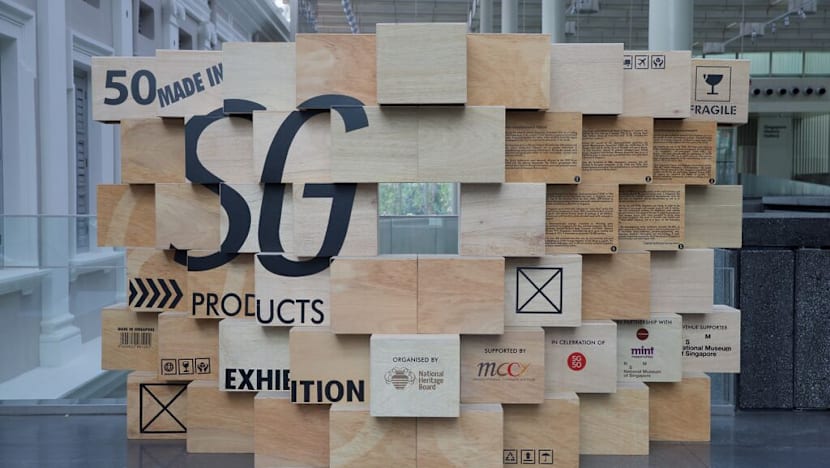 Made-in-Singapore products on show at the National Museum