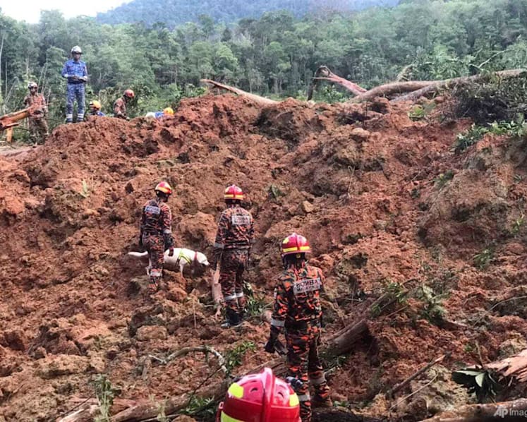 Timeline of landslides in Malaysia in 2022