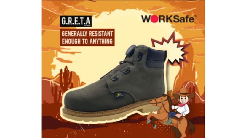 SafetySam Unveils WORKSafe Greta Safety Boot SafetySam Unveils WORKSafe Greta Safety Boot