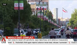 Iran vows to resist US sanctions, says diplomacy and defence inseparable 