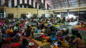 From sports day to shelter: Thai family flees shelling from Cambodia