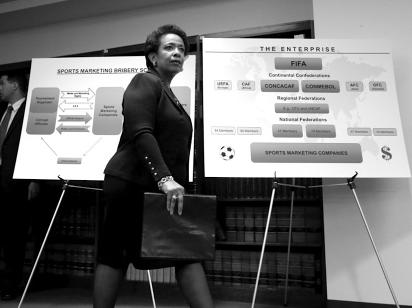 America is the best referee to discipline FIFA