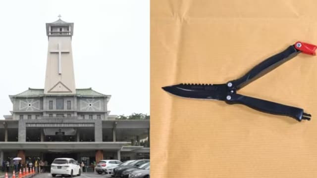 涉持刀刺伤圣若瑟堂神父 37岁男续还押一周助调查