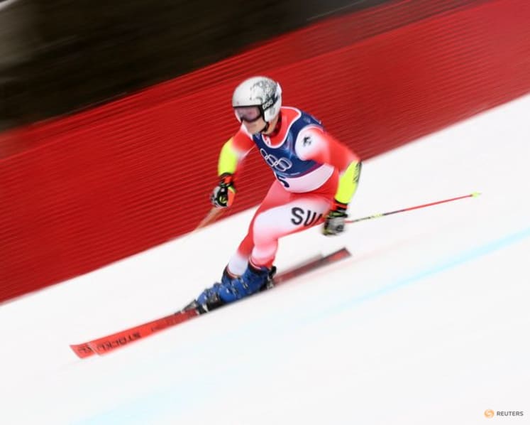 Alpine skiing-Odermatt loses last chance for gold but happy to go home with three medals