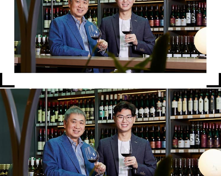 The father-and-son entrepreneurial duo who want customers to BYO food to their wine shops