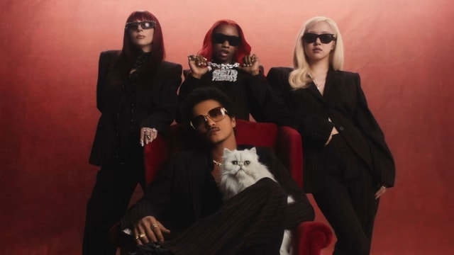 继“APT.”之后，Bruno Mars、BLACKPINK Rosé再合作，这一次还有Lady Gaga！