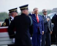 Trump attends return of US soldiers killed in Iran war