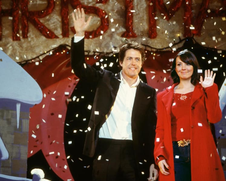 Commentary: Forget Santa, Hugh Grant is the face of Christmas