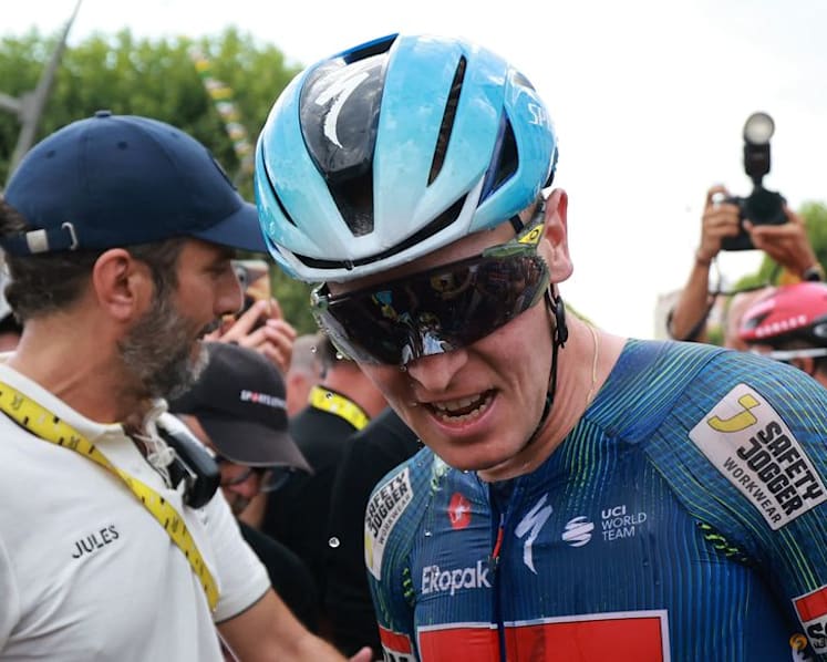 Merlier wins Tour stage 12 as late crash mars sprint finish