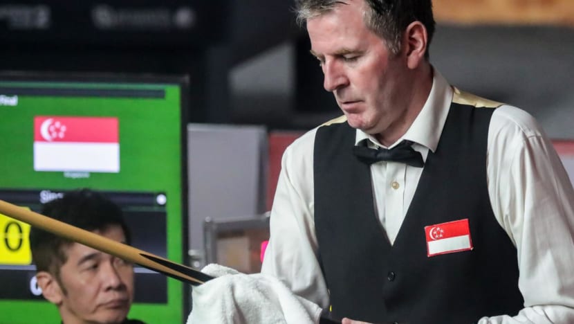 Singapore's Peter Gilchrist and Alex Puan win English billiards doubles gold