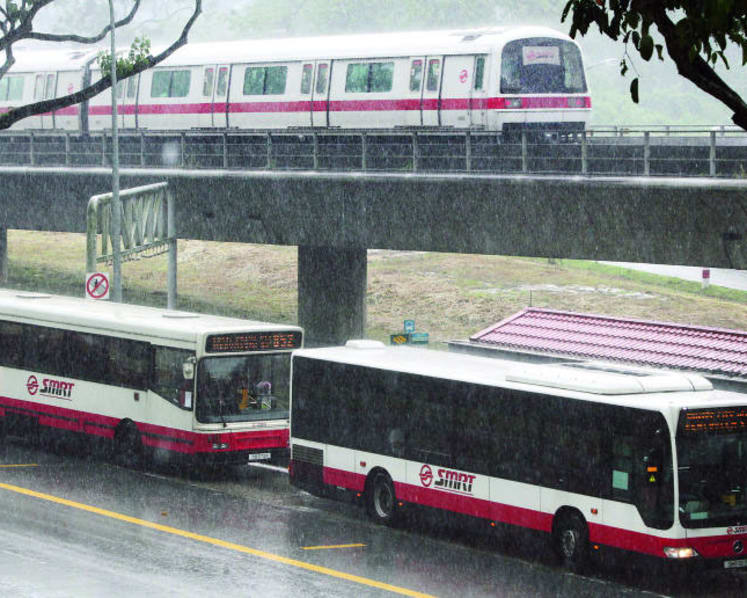 Lower bus, train fares from Dec 27 due to cheaper oil prices