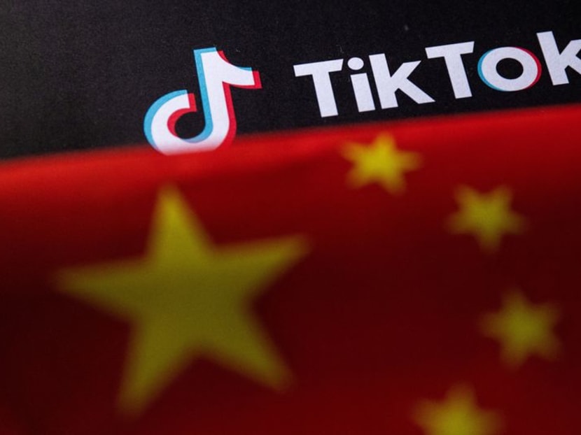 FILE PHOTO: Chinese flag and TikTok logo are seen in this illustration taken, June 2, 2023. REUTERS/Dado Ruvic/Illustration