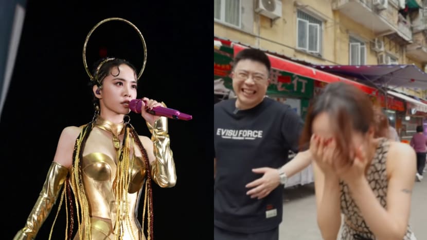 Market Auntie Bluntly Tells Jolin Tsai That She Is “Not Photogenic” Market Auntie Bluntly Tells Jolin Tsai That She Is “Not Photogenic”