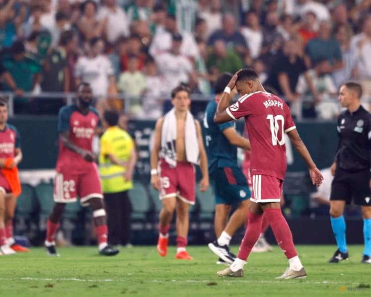 Mbappe denied at the death as Betis beat Real Madrid