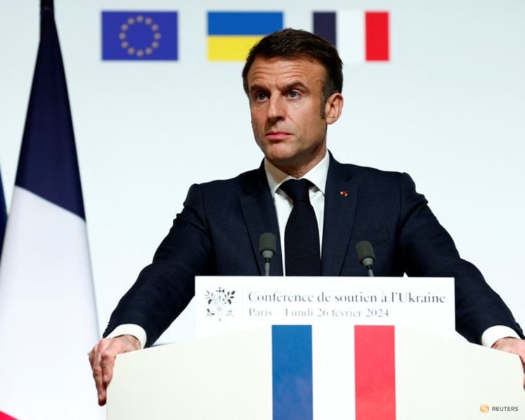 Commentary: Emmanuel Macron’s ‘whatever it takes’ stance on Ukraine highlights EU divisions