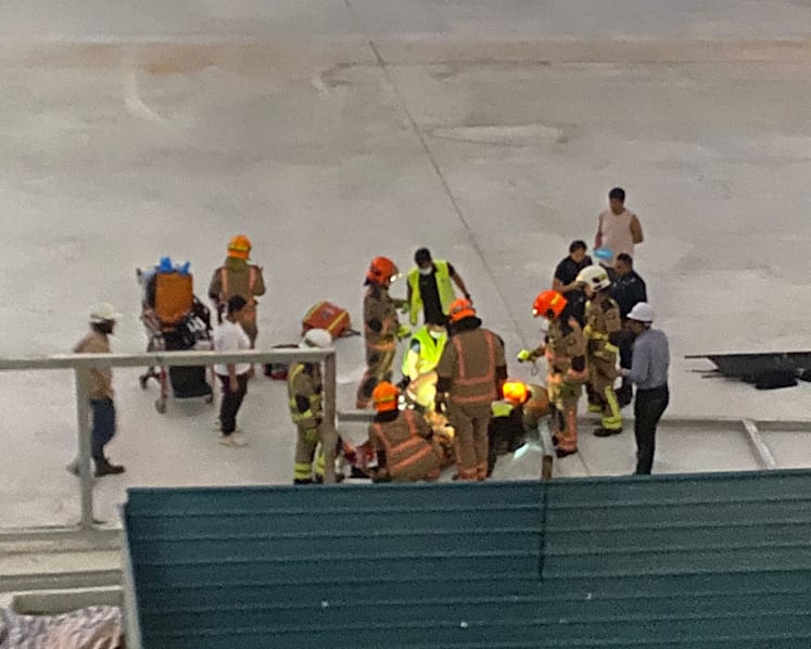 Construction worker dies after being struck by steel gate frame in Yishun