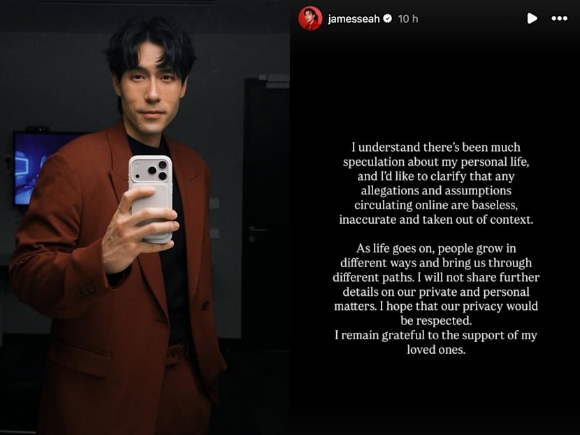 Singapore actor James Seah denies split rumours as wife Nicole Chang Min posts cryptic emoji — image 2