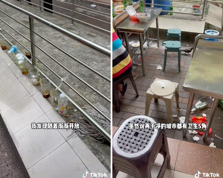 #trending: TikTok video shows filthy, litter-strewn Chinatown, drawing criticism from netizens