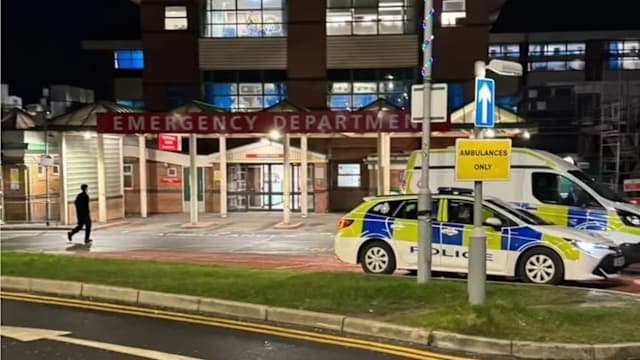 英医院急诊室暴力袭击 男子挥拳咬人被捕