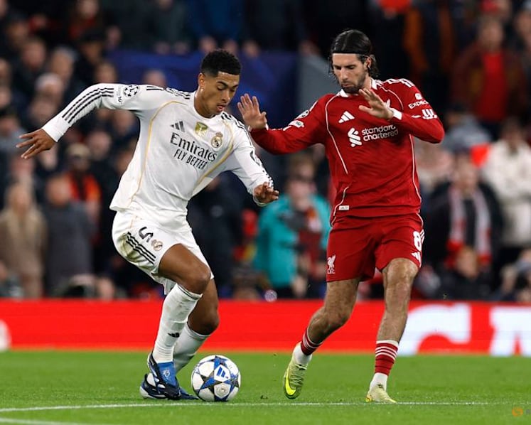 Mac Allister heads Liverpool to Champions League win over Real Madrid