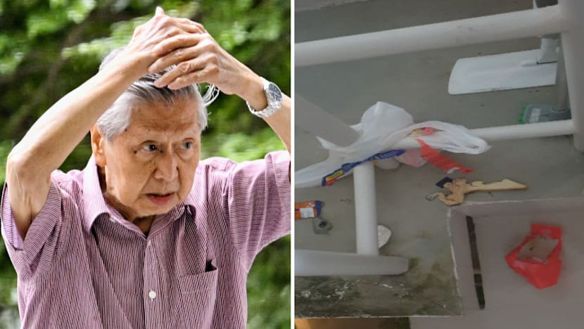 Man, 88, fined by court for repeatedly lifting rubbish onto neighbour's air-conditioning ledge