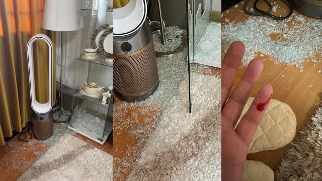 玻璃柜突爆裂网民手被割伤 宜家：会向产品开发人员报告此事