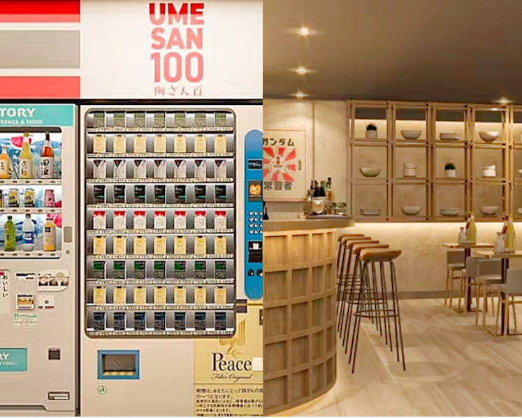 These vending machines in Bugis hide secret door to dry ramen bar and Japanese 'speakeasy'