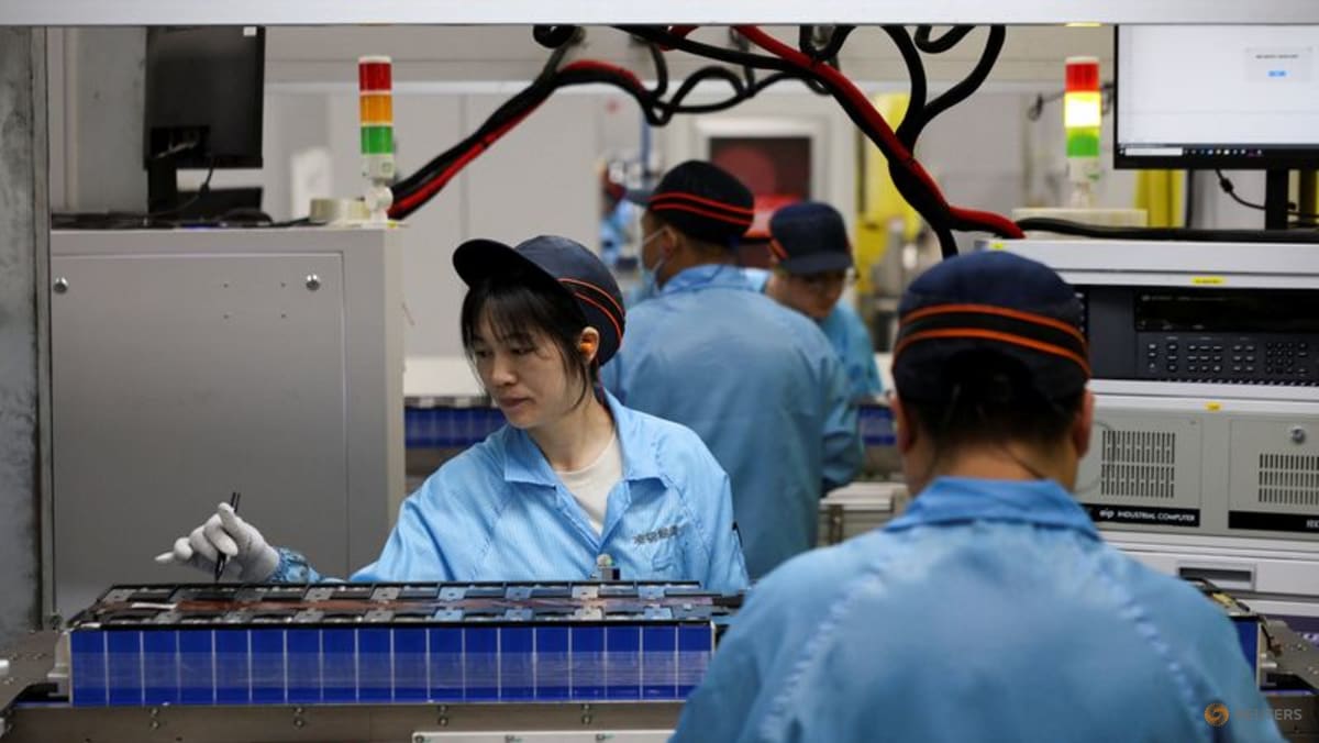 China's factory activity extends expansion, PMI shows, as Iran war risks mount