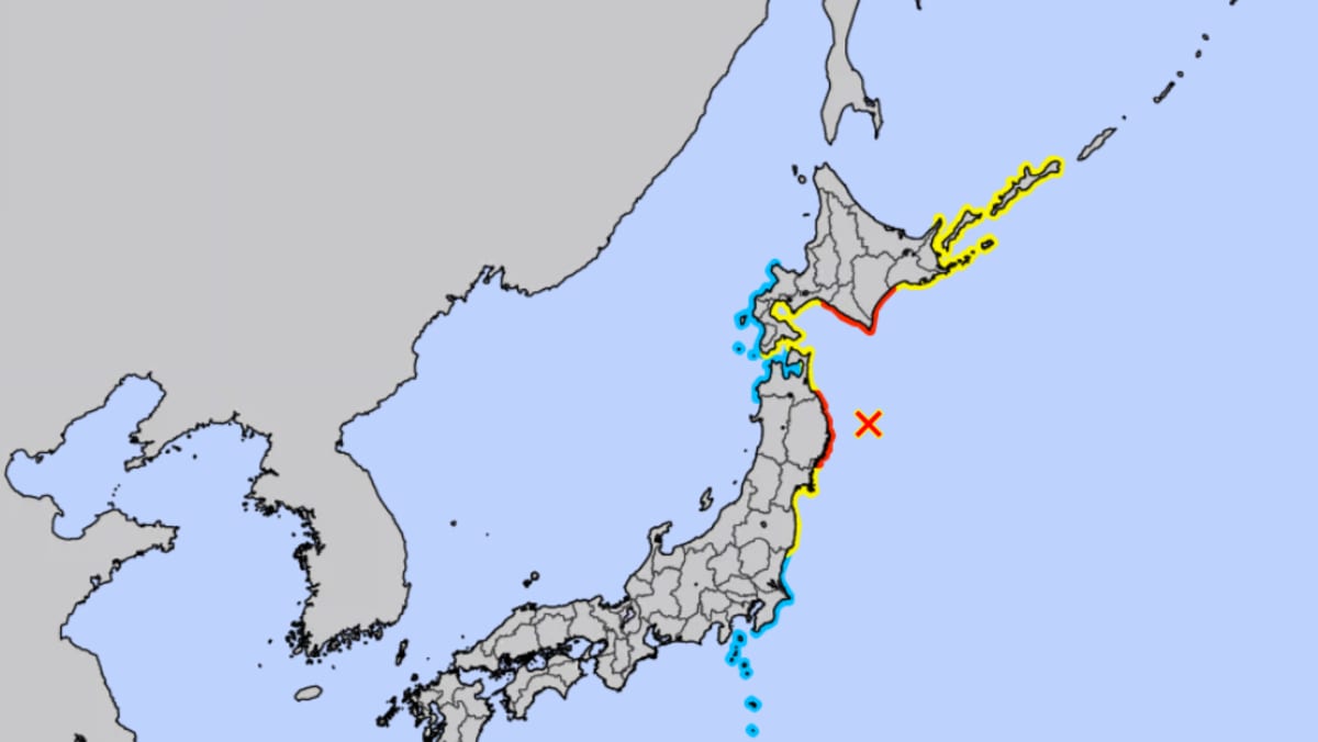 Tsunami warning issued after 7.4-magnitude earthquake hits off Japan