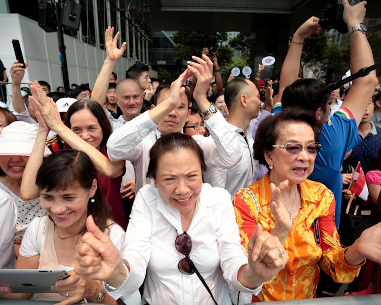 PAP holds GE2015 lunchtime rally