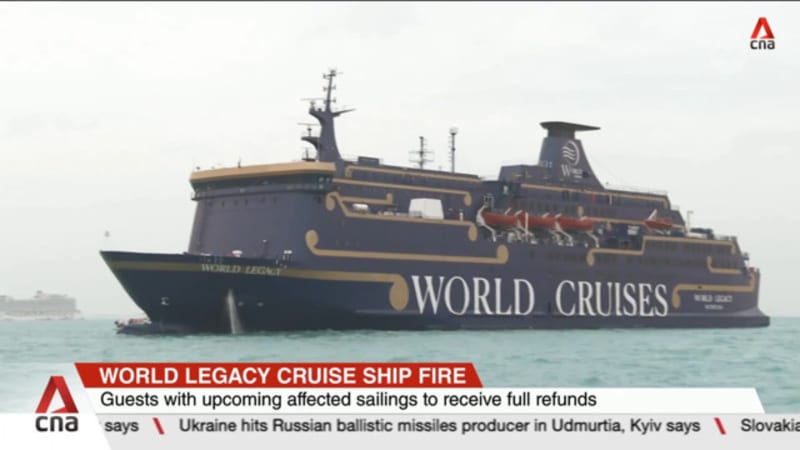 World Legacy cruise ship fire: Laundry attendant died of suffocation, says Indonesian embassy 