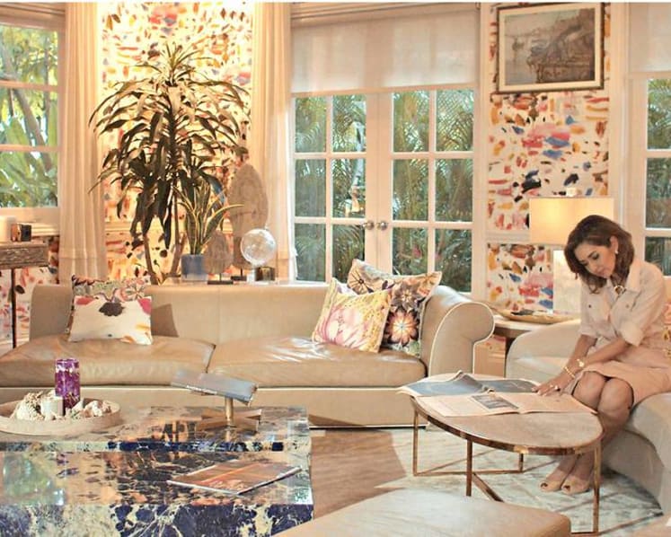 The Singapore-based interior designer who doesn’t shy from colour or pattern