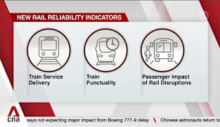 LTA to publish new rail reliability indicators, including punctuality