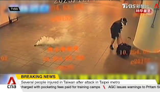 Several people injured in Taiwan after attack at Taipei subway station 