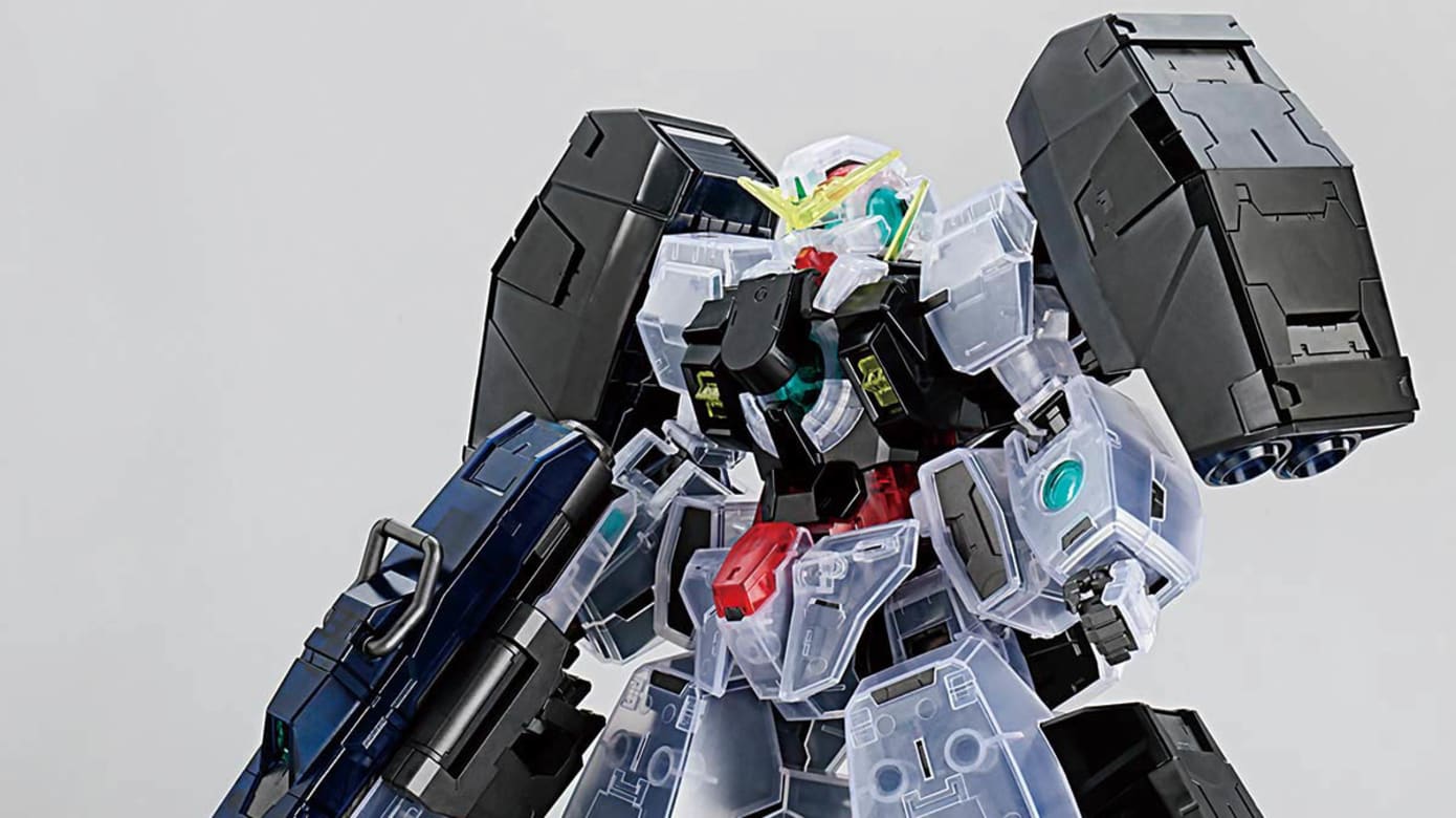 MG 1/100 THE GUNDAM BASE LIMITED GUNDAM VIRTUE [CLEAR COLOR] ，$116（图：Bandai Namco）